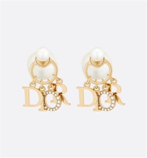 dior double pearl earrings replica|christian dior tribal earrings 2021.